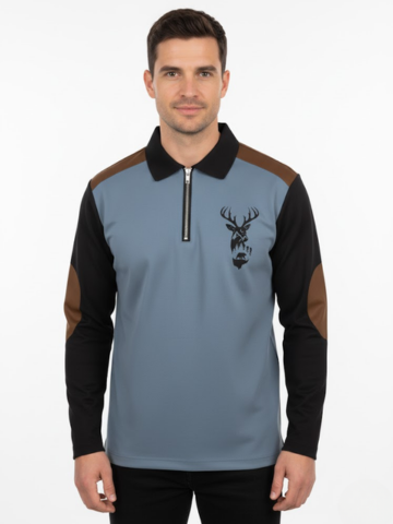 RAFFAEL™ | FELPA CERVO ZIP CLASSICA