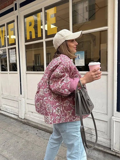 Pink Cascade™ - Giacca alla moda per il prossimo autunno