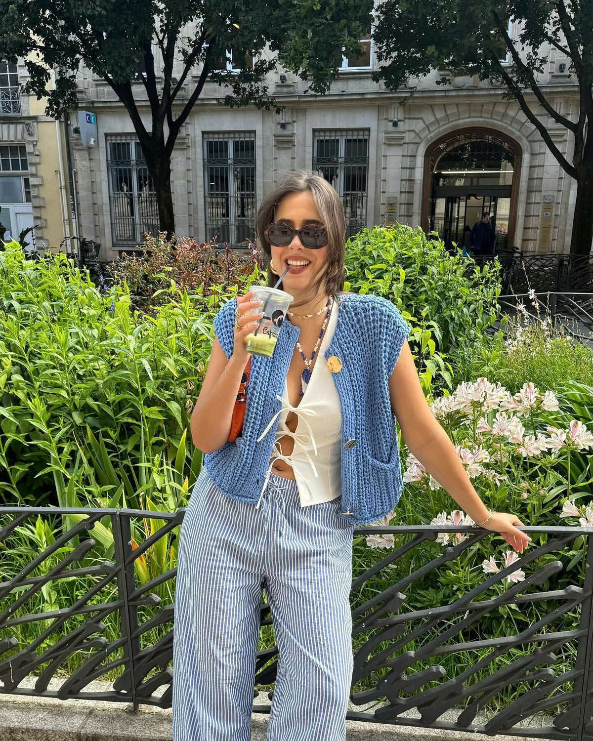 Lotte - Maglione corto casual lavorato a maglia