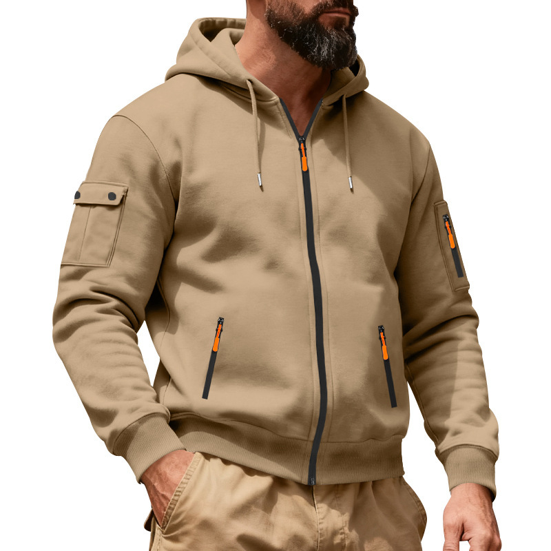 Sergio™ | Felpa Utility con Zip