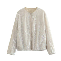 Zara - Bomber con paillettes