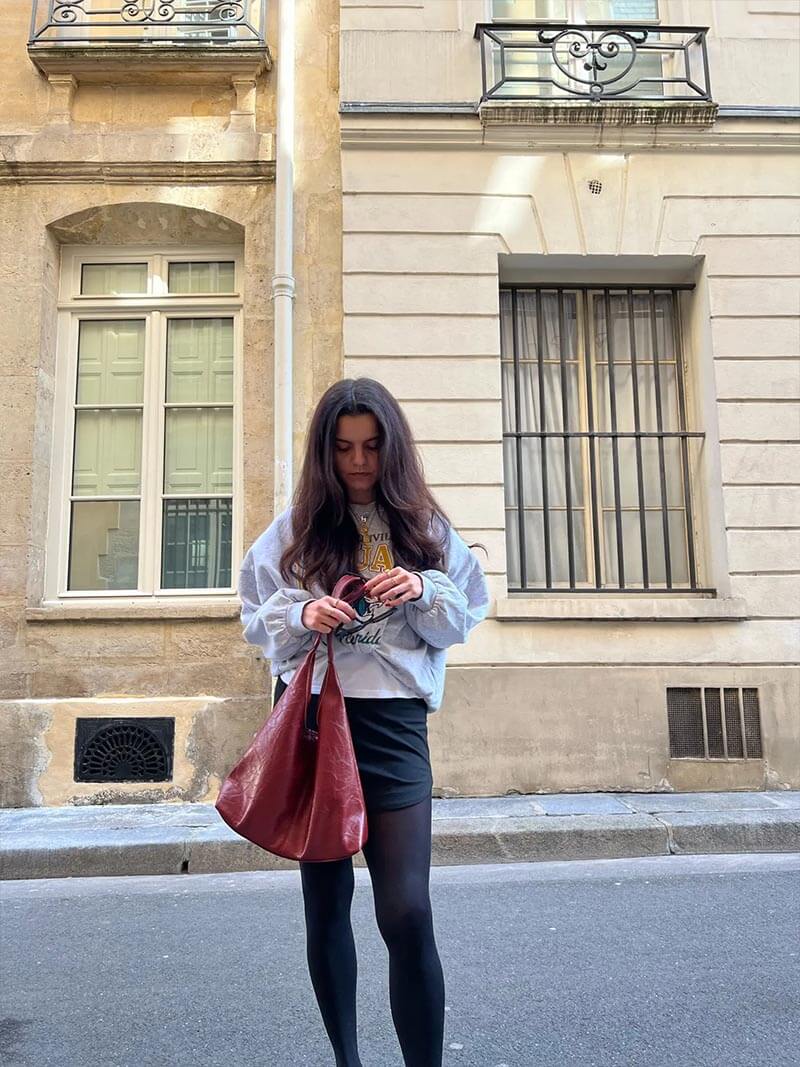 Jenna - Elegante borsa a tracolla in pelle