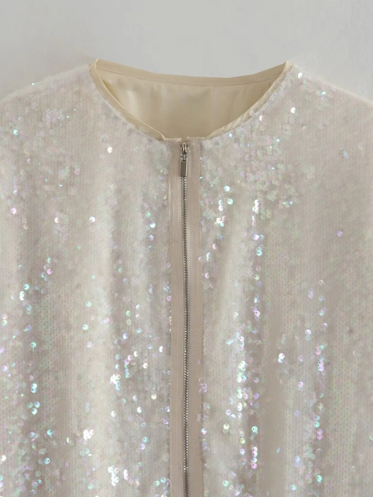 Zara - Bomber con paillettes
