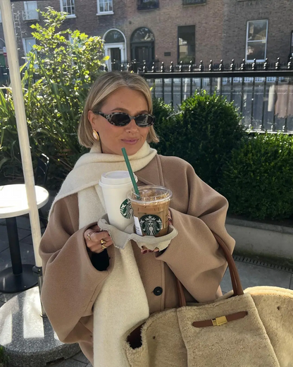 Lovie - Cappotto caldo in lana 