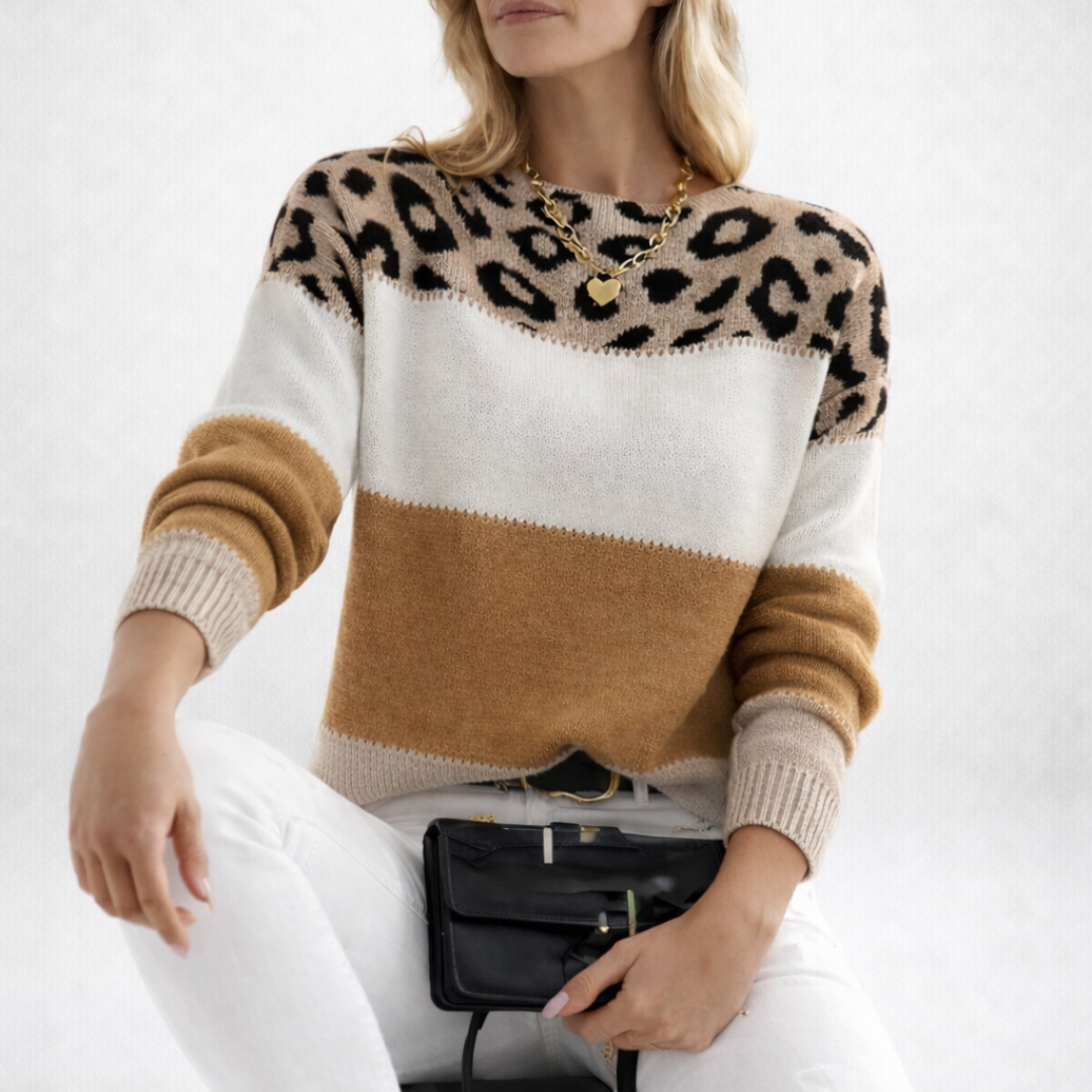 Emma | Maglione Leopardo Eleganza